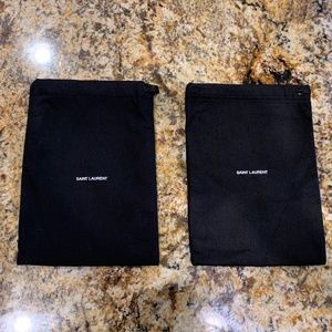 SAINT LAURENT JEWELRY mini dust bags 100% NEW, authentic & UNUSED!
